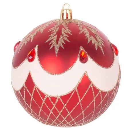MagicHome karácsonyi gömbök, 4 db, 10 cm