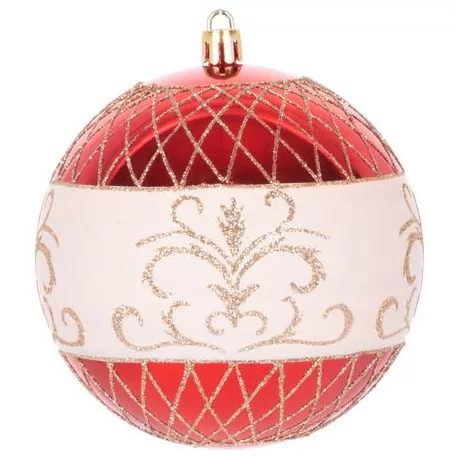 MagicHome karácsonyi gömbök, 4 db, 10 cm