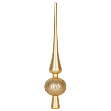 MagicHome karácsonyi gömbök+csúcs, 21 db, 6 cm