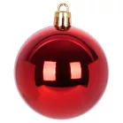 MagicHome karácsonyi gömbök+csúcs, 21 db, 6 cm