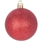 MagicHome karácsonyi gömb készlet, 31 db, piros