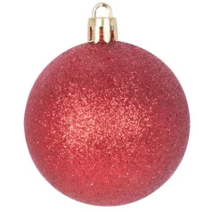 MagicHome karácsonyi gömb készlet, 31 db, piros
