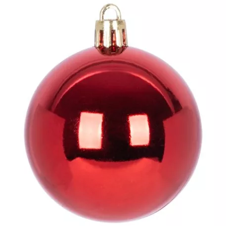 MagicHome karácsonyi gömb készlet, 31 db, piros