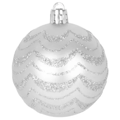 MagicHome karácsonyi dísz készlet, 31 db, ezüst