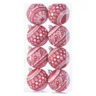 MagicHome karácsonyi gömbok, 8 db, 6 cm