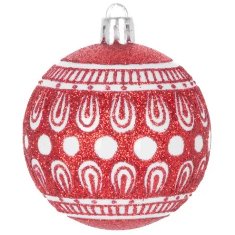 MagicHome karácsonyi gömbok, 8 db, 6 cm