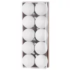 MagicHome karácsonyi gömbök, 10 db, fehér, 6 cm