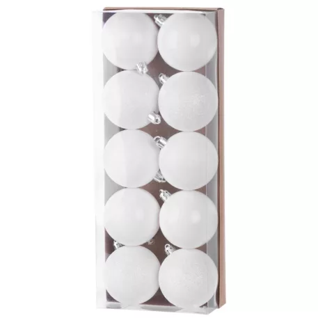 MagicHome karácsonyi gömbok, 10 db, 6 cm
