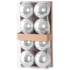 MagicHome karácsonyi gömbök, 8 db, 7 cm