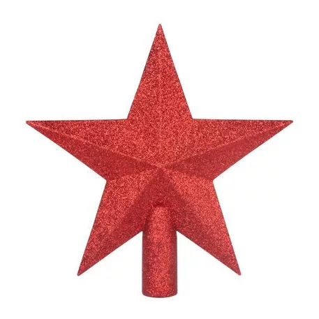 MagicHome karácsonyi dísz, 20 cm, csillag, piros