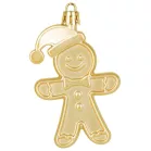 MagicHome karácsonyi dísz készlet, 12 db, 8 cm, mézeskalács bábu