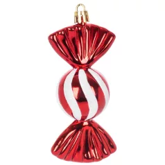   MagicHome karácsonyi  "cukorka" dísz készlet, 4 db, 11,5 cm