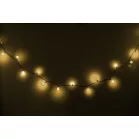 MagicHome Christmas Cherry Balls zsinór, 100x LED meleg fehér, IP44, 8 funkciós, világítás, L-9,90 m