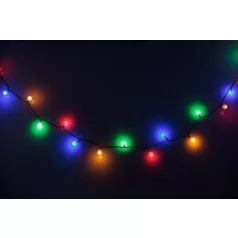   Égősor MagicHome Cherry Balls, 100 LED többszínű, IP 44, 9,90 m