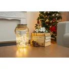 MagicHome karácsonyi dekoráció, Üvegkorsó, 30 LED