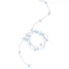   MagicHome karácsonyi Stardeco CW lánc, 20x mLED hideg fehér, 2xAA, IP20, belső, világítás, H-1.9 m