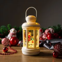   MagicHome karácsonyi lámpa, LED, 3x AAA, műanyag, 10 x 10 x 20 cm