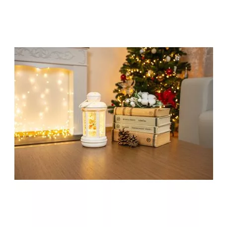 MagicHome karácsonyi lámpa, LED, 3x AAA, műanyag, 10 x 10 x 20 cm