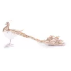 MagicHome karácsonyi dekoráció, Arany páva, 50 x 20 x 23 cm