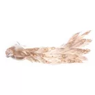 MagicHome karácsonyi dekoráció, Arany páva, 50 x 20 x 23 cm