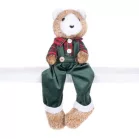 MagicHome karácsonyi dekoráció, Medve, 17 x 14 x 26 cm