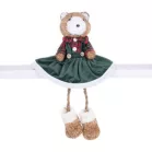 MagicHome karácsonyi dekoráció, mackó, 17 x 14 x 26 cm