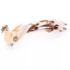 Madár MagicHome Christmas, csipesszel, 23 cm