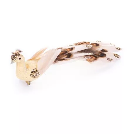 Madár MagicHome Christmas, csipesszel, 23 cm