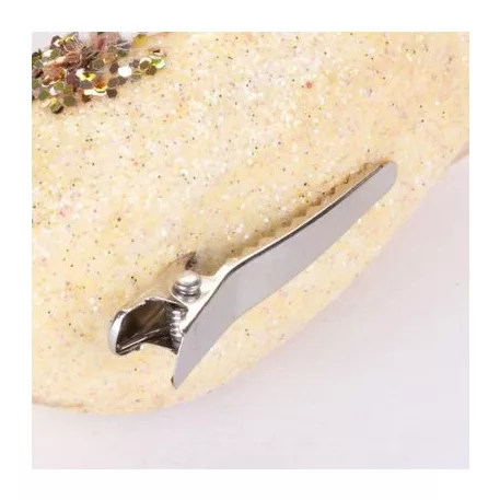 Madár MagicHome Christmas, csipesszel, 23 cm