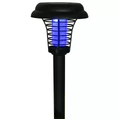   Strend Pro MOKI 57 rovarriasztó napelemes lámpa, UV LED, 13 x 42 cm, AA
