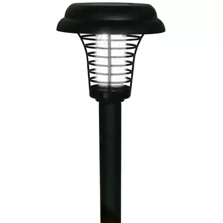 Strend Pro MOKI 57 rovarriasztó napelemes lámpa, UV LED, 13 x 42 cm, AA