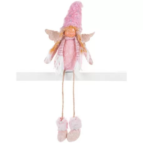 MagicHome karácsonyi szobor, Angyal, 17,5 x 10 x 52 cm