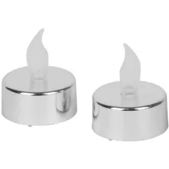 MagicHome karácsonyi gyertyák, LED,szürke