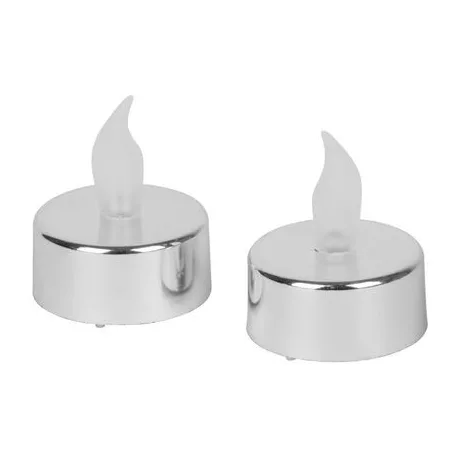 MagicHome karácsonyi gyertyák, LED,szürke