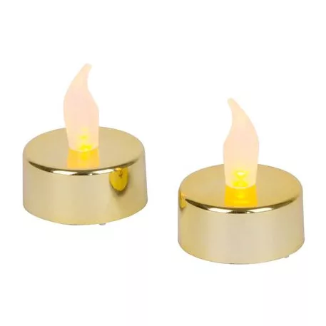 MagicHome karácsonyi gyertyák, LED, arany