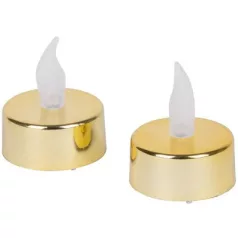 MagicHome karácsonyi gyertyák, LED, arany