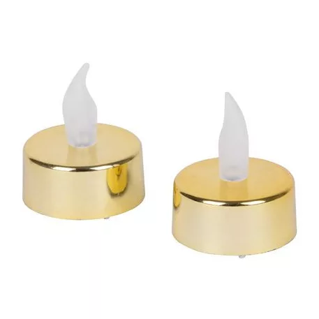 MagicHome karácsonyi gyertyák, LED, arany