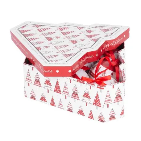 MagicHome karácsonyi gömbök, 6 db, 7,5 cm