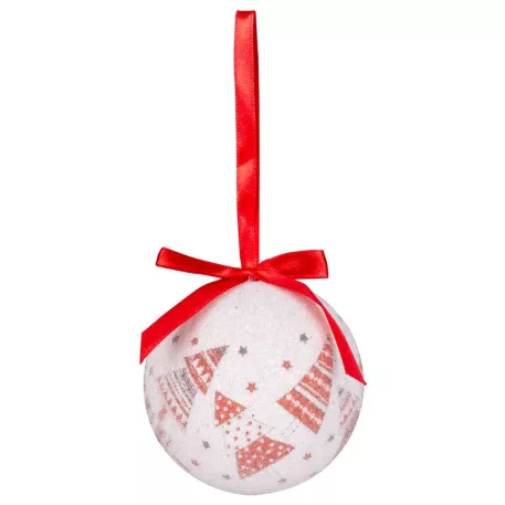 MagicHome karácsonyi gömbök, 6 db, 7,5 cm