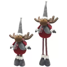 MagicHome karácsonyi dekoráció, Rénszarvas, 88cm