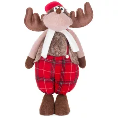 MagicHome karácsonyi Rénszarvas szobor, 32 x 25 x 92 cm