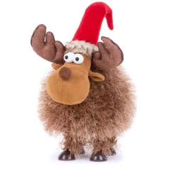 MagicHome karácsonyi szobor, rénszarvas, 22 x 20 x 25 cm