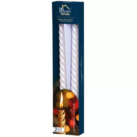 MagicHome karácsonyi gyertya, 25 cm, 2 db