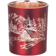 MagicHome karácsonyi gyertyatartó, 6 x 7 cm