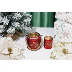 MagicHome karácsonyi gyertyatartó, 6 x 7 cm