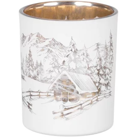 MagicHome karácsonyi gyertyatartó, 6 x 7 cm