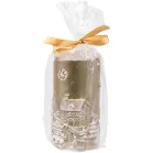 MagicHome karácsonyi gyertya, 7 x 12,5 cm, arany