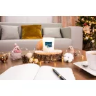 Gyertya MagicHome,  jázmin illattal,fehér