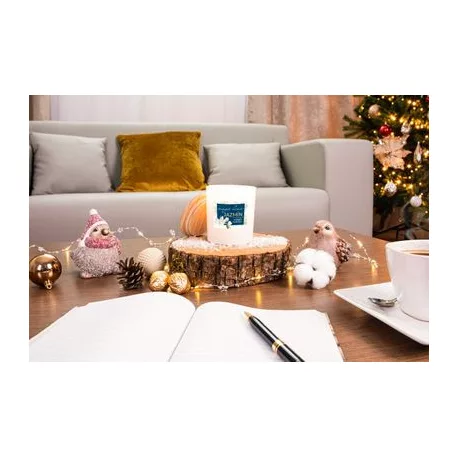 Gyertya MagicHome,  jázmin illattal,fehér