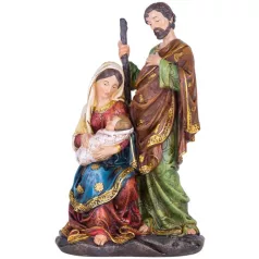 MagicHome karácsonyi dekoráció, Szent család, 25 cm